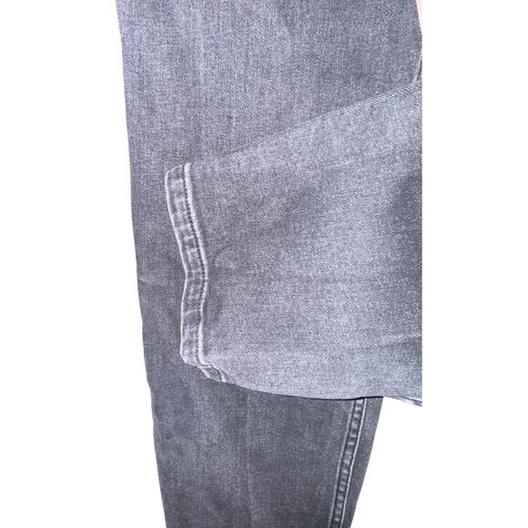 Everlane Curvy Cheeky Jeans Women's Size 32 High Waisted Washed Black Straight - Picture 5 of 9